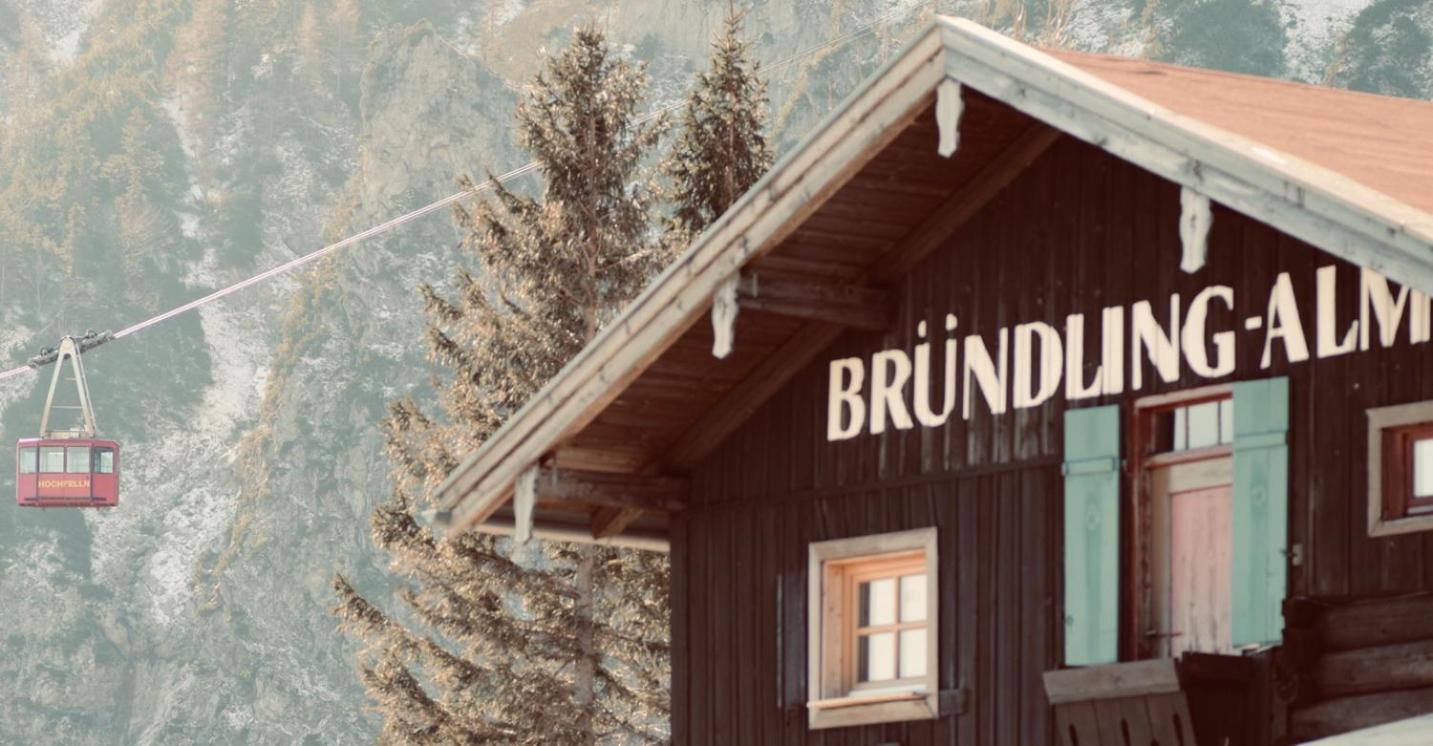 Bruendling-Alm Berggasthof Auf 1167M Auf Dem Hochfelln Bergen  Exterior photo